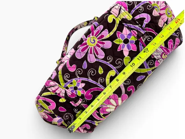 Vera Bradley Retired Purple Punch Shoulder Bag in Brown & Pink - Image 11