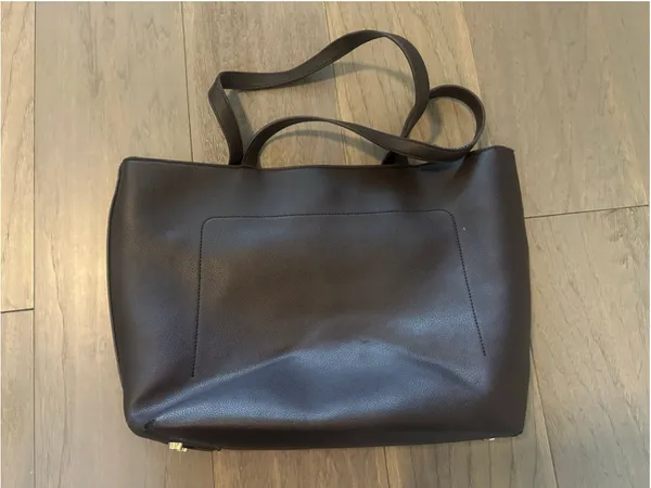 Women's Anne Klein Chocolate Brown Tote Bag One Size - Image 3