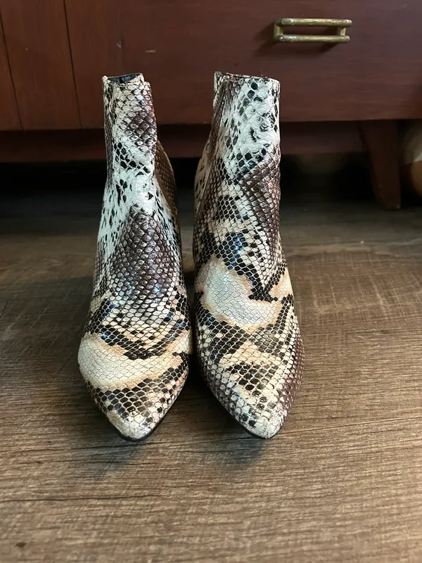 Snakeskin Boot Size 7 - Image 2