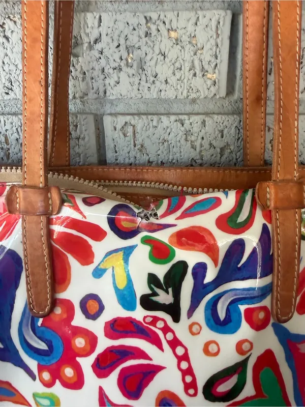Consuela White Swirly Legacy Market Tote - Image 6
