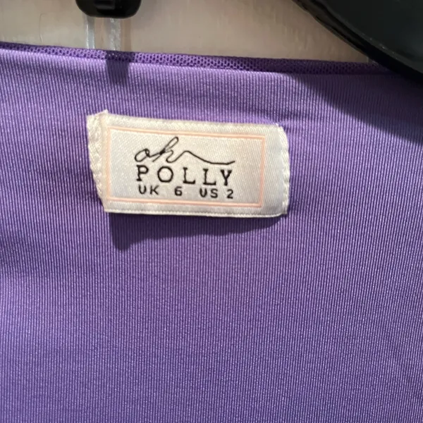 Oh Polly Purple Long sleeve Dress - Image 5