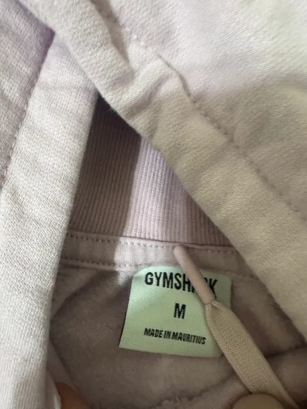 Gymshark Cropped Training Hoodie size medium - Image 3