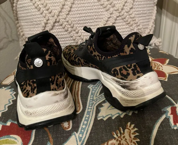 Steve Madden Cheetah Tennis Shoes - Image 5