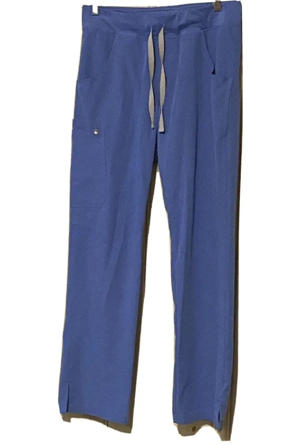 FIGS Scrubs Medical pants Women Small Blue Hospital Technical Collection - Image 9