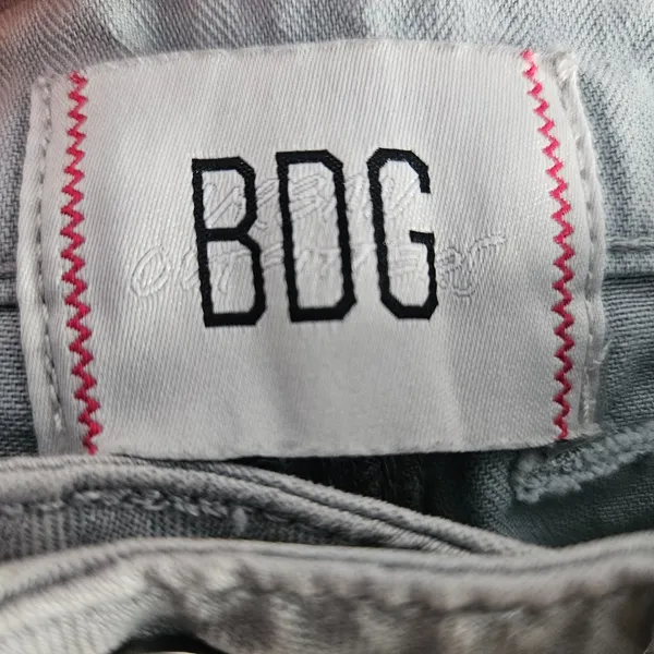 BDG Urban Outfitters Grey Baggy Denim Pants Size 4 - Image 7