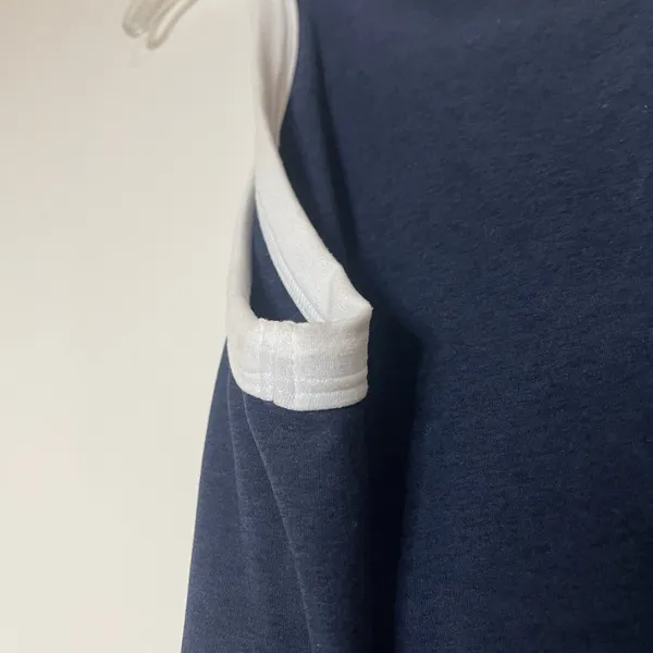 Beyond Yoga Spacedye Outlines Dress in Navy White size small - Image 5