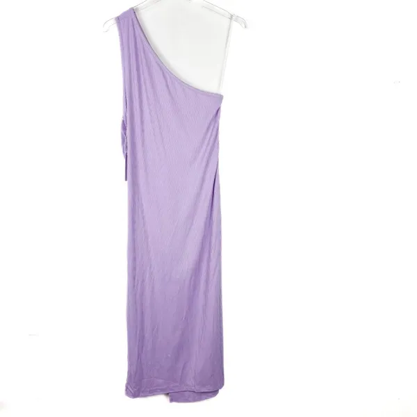 NWT Six/Fifty The Everly One-Shoulder Midi Dress Ribbed Purple Size Medium M NEW - Image 10