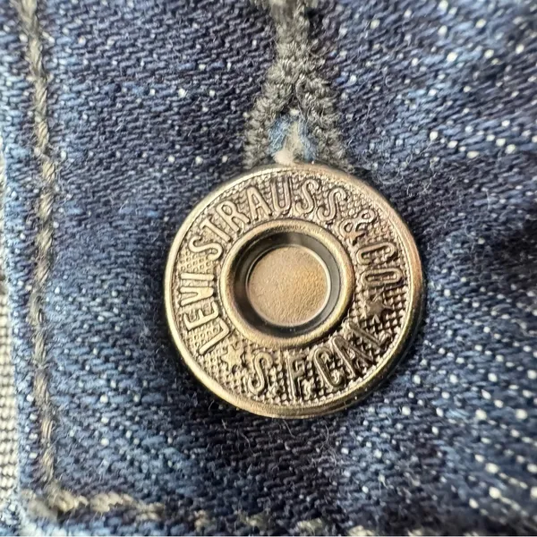 Levi’s 515 Bootcut Studded Pocket Jeans Medium Wash Denim Size 12 Medium - Image 4