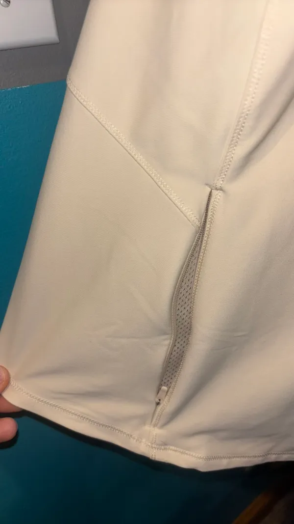 Old Navy Active Powersoft Cream Athletic Jacket  - Image 5