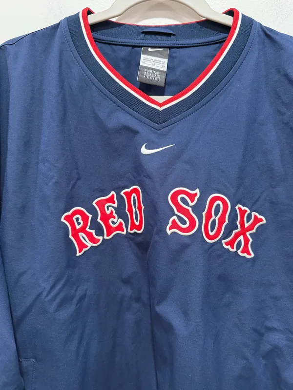 Nike Boston Red Sox Pullover Windbreaker Jacket MLB Genuine Merchandise  - Image 4