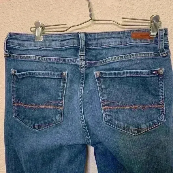 Tommy Hilfiger Rome regular fit jean sz 30/30 slim fall winter dark wash comfy - Image 6