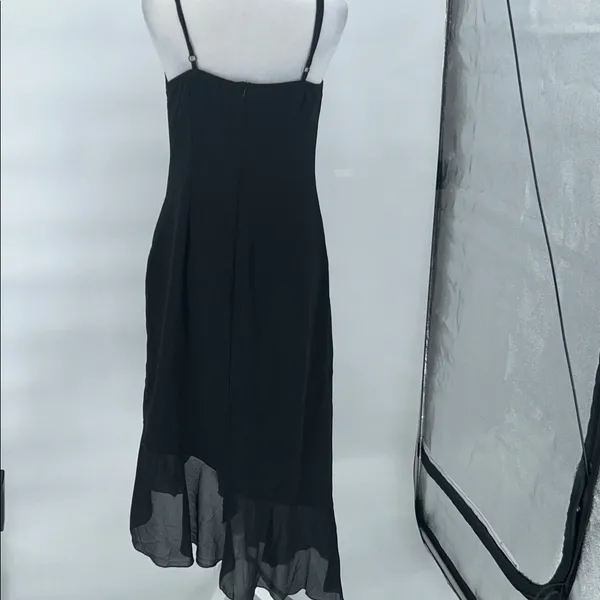 SHEIN BAE Rhinestone Floral Pattern Split Thigh Cami Dress Size Large - Image 10