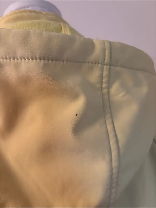 Free Country Pale Yellow Hooded Utility Jacket with Gray Trim - Image 7