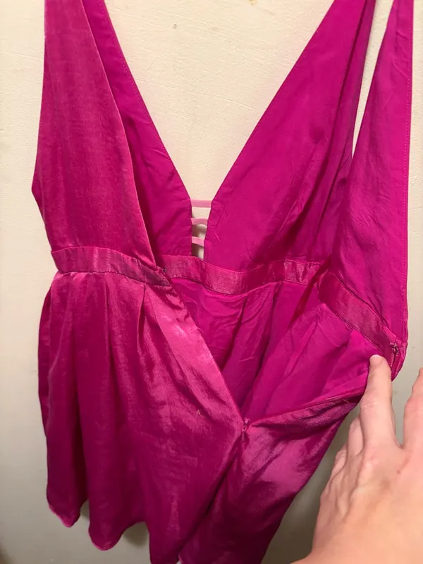 NWT Free People Gabby party all night‎ dress pink size 0 - Image 9