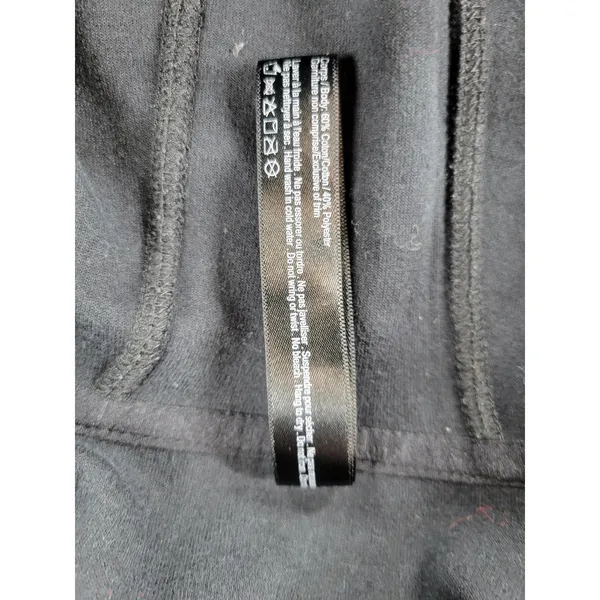 Kyodan Women's Jacket M Black Long Sleeve Hoodie Sports Activewear Zip Pockets - Image 12