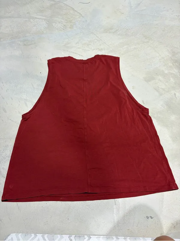 Lululemon Sleeveless Tank Top red/burnt orange - Image 4
