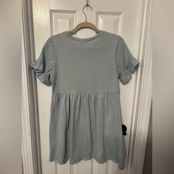 Altar'd State Sky Blue T-shirt dress size small - Image 3
