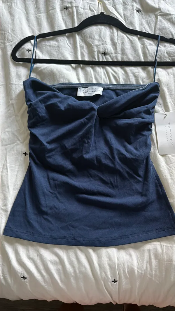 American Threads Top Navy - Image 3