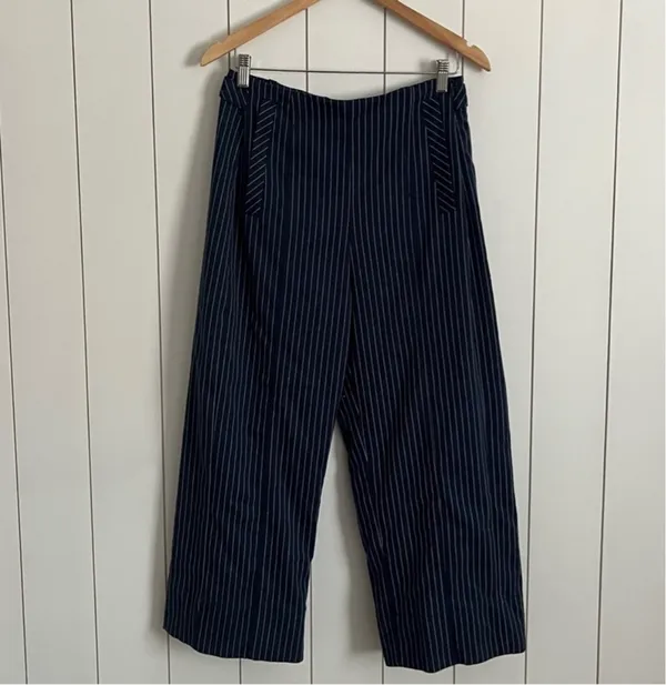 Free People Acadia Trouser Blue - Image 3
