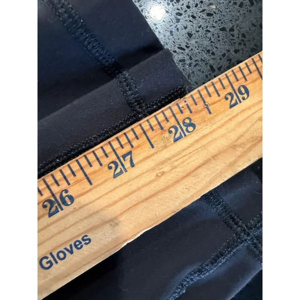 Lululemon Tight Black High Rise Leggings with‎ Pockets Size 6 W5BPTS - Image 7