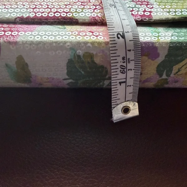 Victorian style Tapestry sequence floral clutch Pink - Image 8