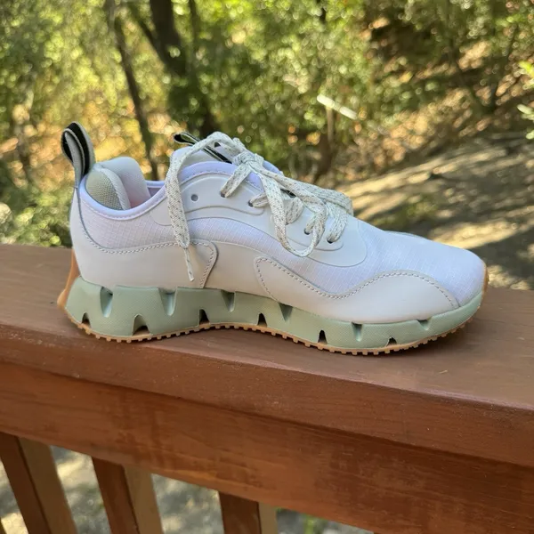 New Reebok Women's Zig Dynamica 4‎ Running Shoes White/Green 30106WWKV Size 8 - Image 11