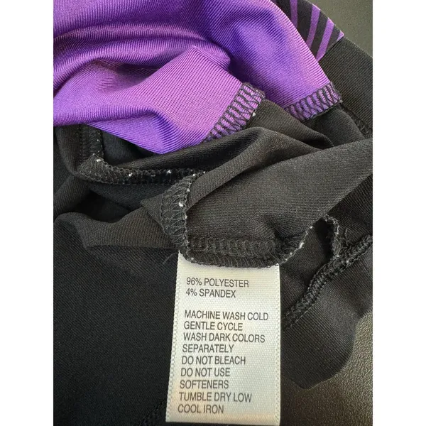 Greg Norman Women’s Play Dry Golf Polo Shirt Purple & Black Size Medium - Image 6