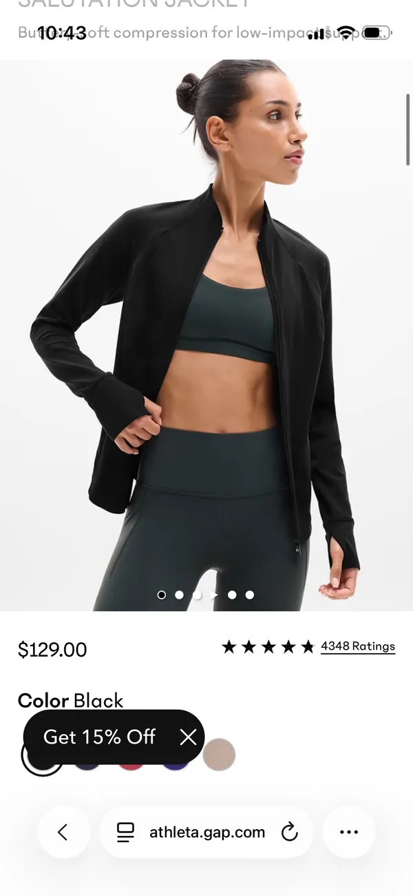 Athleta Salutation Jacket  - Image 2