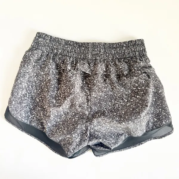 Athleta Womens Printed Mesh Racer Run‎ 4" Speckle Athletic Running Shorts XXS - Image 7