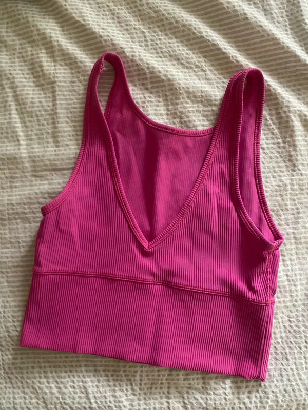 Lululemon Power Pivot Tank Ribbed - Image 2
