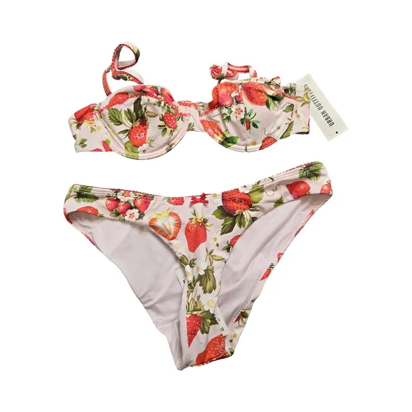 Urban Outfitters Out From‎ Under Margot Printed Balconette Bikini Size: M - Image 2