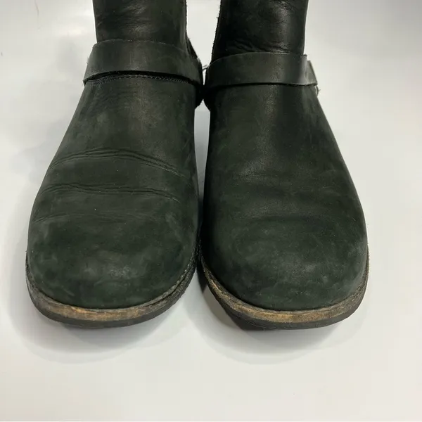 Teva De‎ La Vina dos leather ankle boots black size 6.5 - Image 5