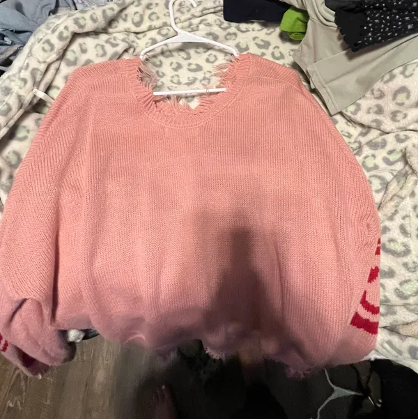 No Comment pink sweater - Image 3