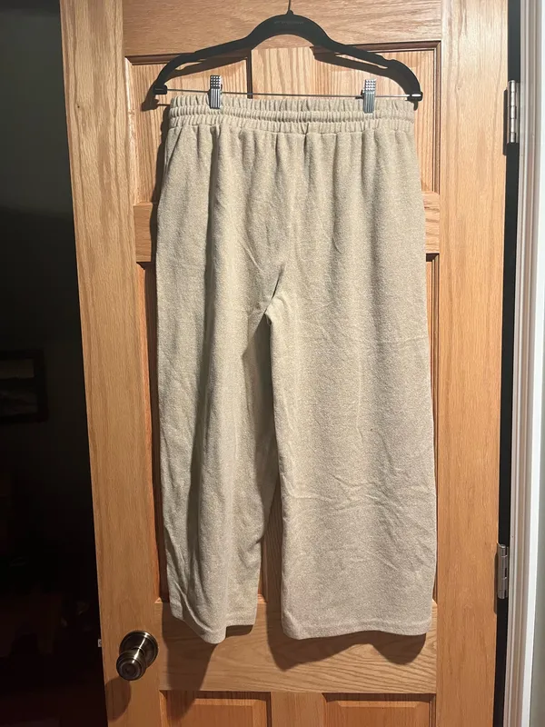 Flowy lounge pants Gray Size M - Image 2