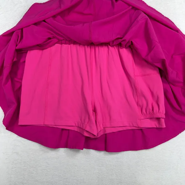 SSYS The Label L Athletic Skort Hot Pink Pocket Activewear Mini Skirt Pickleball - Image 9