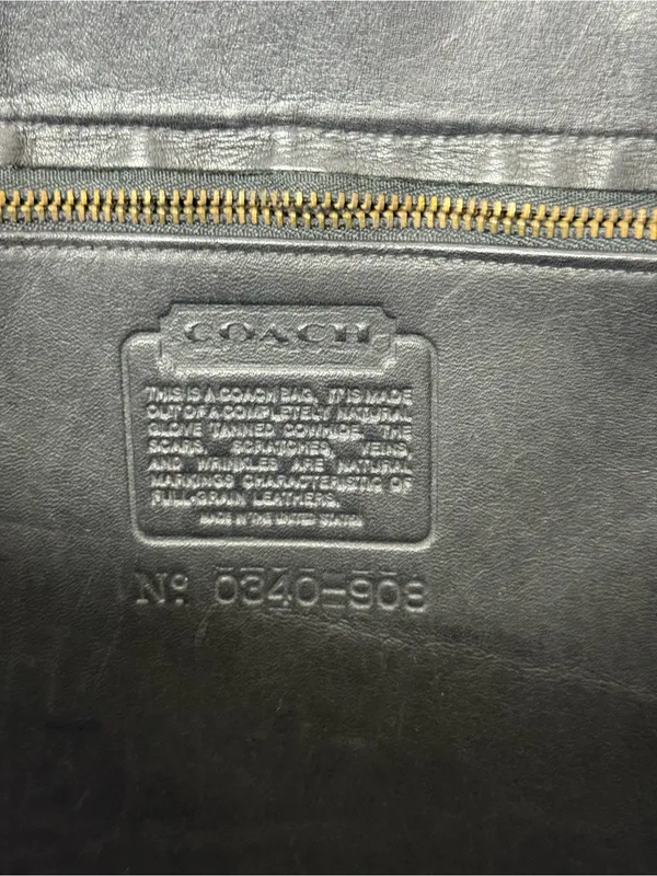Coach Briefcase vintage - Image 11
