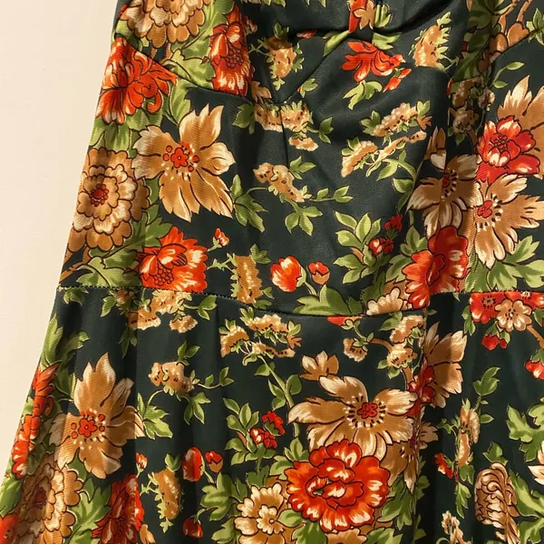 Floral Vintage Maxi Dress - Image 2