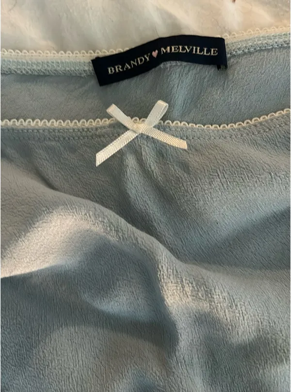 Brandy Melville Blue Sephira Skirt - Image 4
