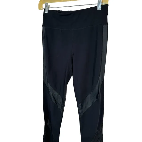 Sweaty Betty Black Yoga Leggings Size Small‎ Solid Stretch Running Gym Workout - Image 14