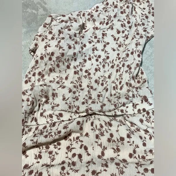 Bohme Floral Print Maxi Dress small - Image 10