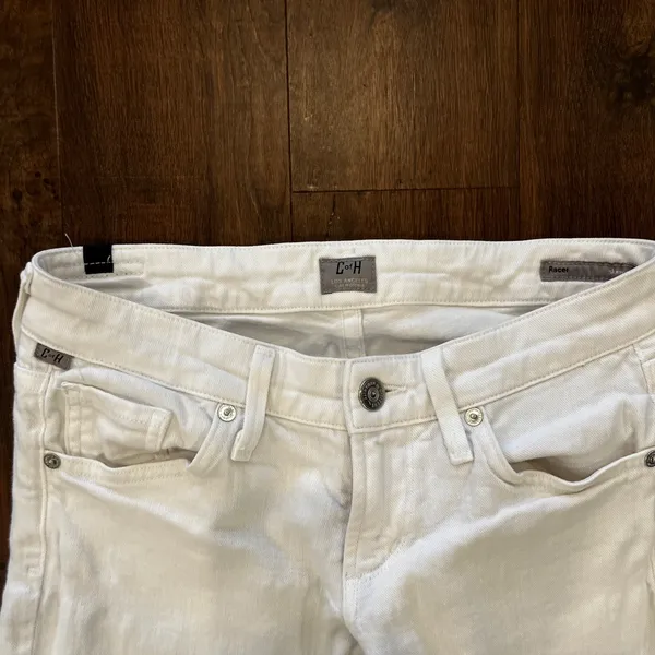 Citizens of Humanity Jeans Women’s 24 Racer Skinny White Low Rise Casual - Image 2