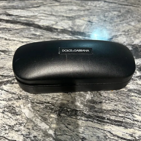 Dolce & Gabbana Brown Tortoise sunglasses with Dolce & Gabbana Hard Case - Image 3