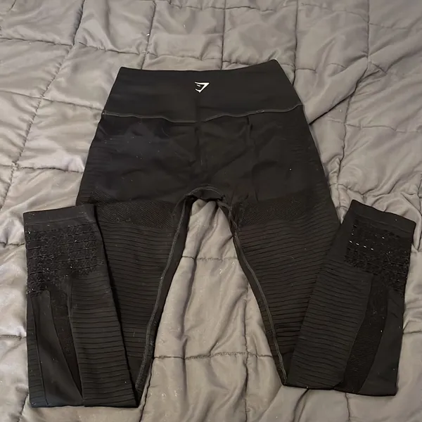 Gymshark energy seamless leggings S black - Image 5