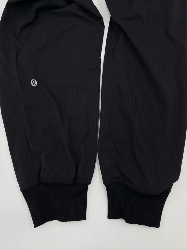 Lululemon Dance Studio Mid-Rise Jogger Pants Full Length Black Size 4 W5ENMS - Image 6
