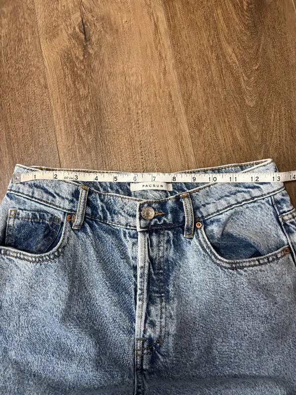 PacSun High Rise Straight Jeans Size 27 - Image 6