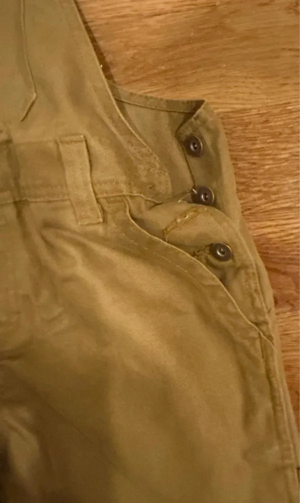 Dickies NWT Relaxed Fit Bib heritage Overalls - Rinsed Brown Duck size M - Image 7