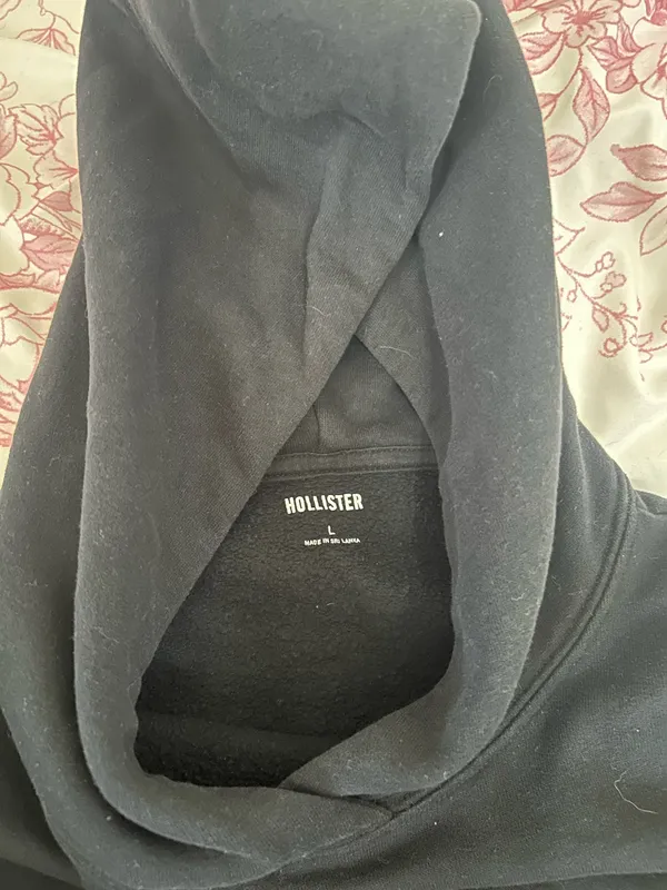 Hollister black hoodie - Image 2