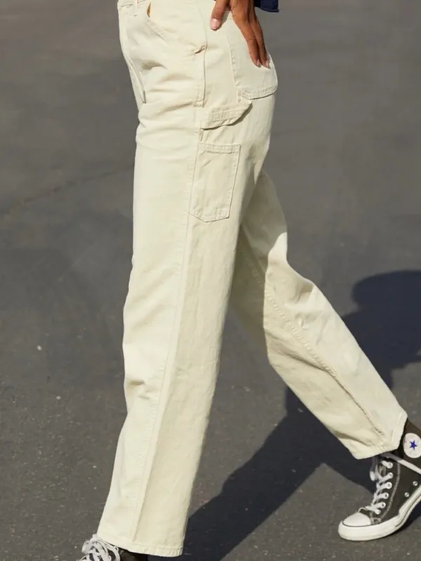 J.Galt Brandy Melville cream cotton pants - Image 2