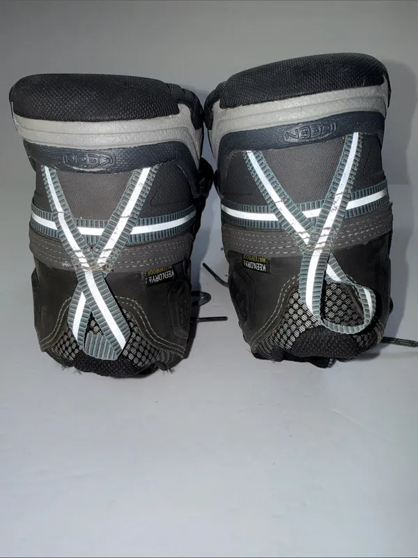 Keen Kids Gray and Black Trail Boots - Image 7