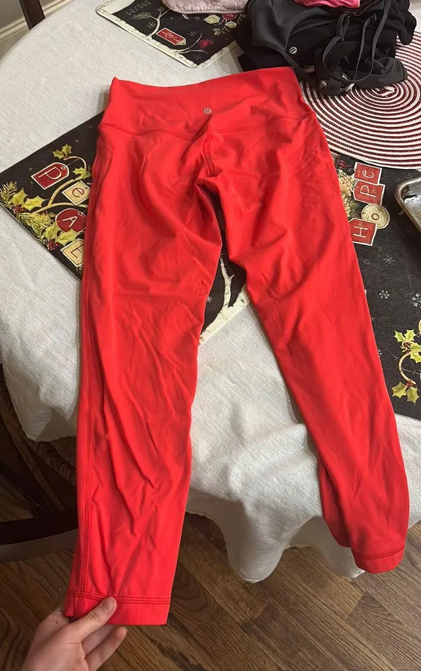 Lululemon Red Align Leggings 25” - Image 5